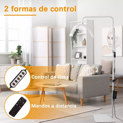 2pcs Lámpara Para Pestañas Con Control Led 36w Ajustabl
