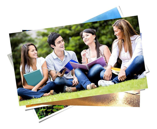 Papel satinado Masterprint, 230 g, A4, blanco, 100 hojas