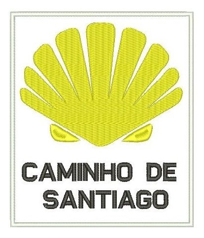 Patch Bordado Caminho De Santiago (viagem, Moto,turismo)