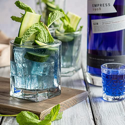 Juego De Vasos De Whisky Para Beber Cuadrados De 4, Conjunto