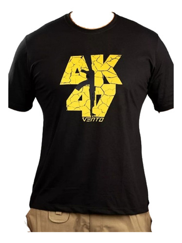 Camiseta Ecológica Transpirável Vento Masculina Ak-47