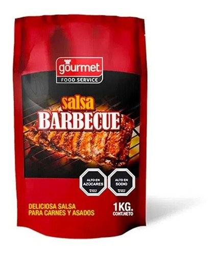 Salsa Barbecue 1 Kg. Gourmet. Agro Servicio.