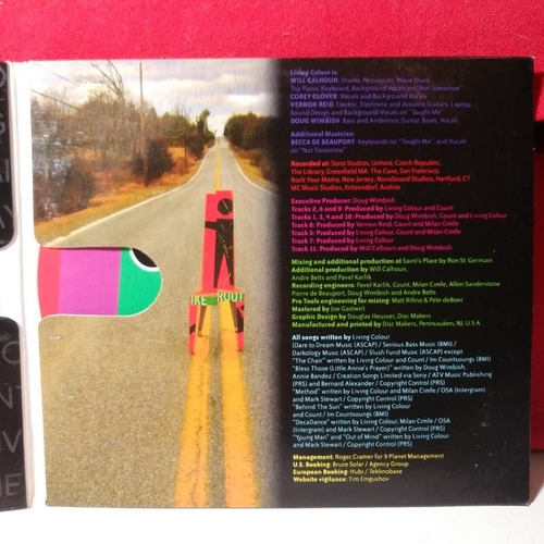 Living Colour The Chair In The Doorway Cd, Rhcp Ratm Nirvana (Usado)
