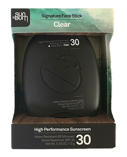Sun Bum Signature Clear Face Stick Spf 30