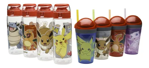 Zak Diseña Pokémon 25 Oz Botella De Boca Ancha Sin Bpa,