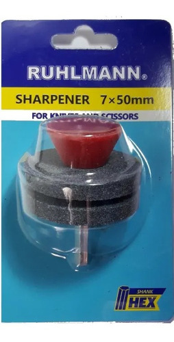 Imagen 4 de 6 de Afilador De Tijeras Y Cuchillos Para Taladro Ruhlmann Ru9002