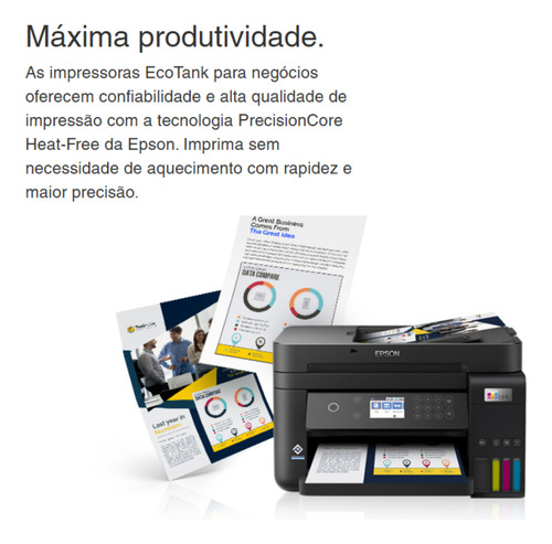Impressora Epson Ecotank L4260 Multifuncional Wi-fi Bivolt