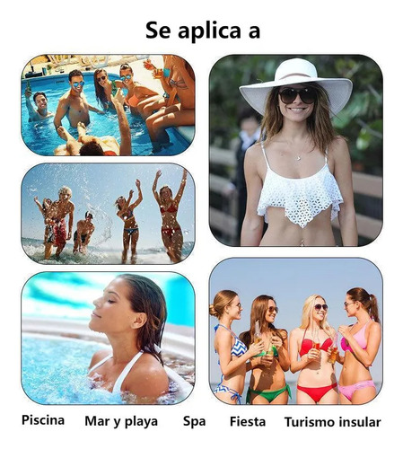 Trajes De Baño Mujer Dos Piezas Natacion Playa Sexy Bikini Negro L