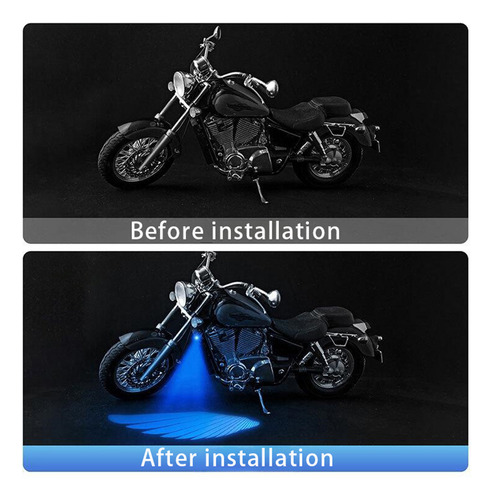X1 Luz De Proyección Led Universal Con Forma De Ala De