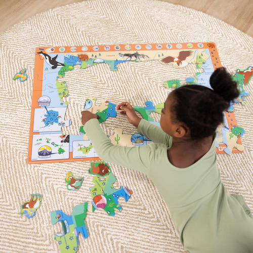 Melissa & Doug National Parks U.s.a. Map Floor Puzzle - 45 P