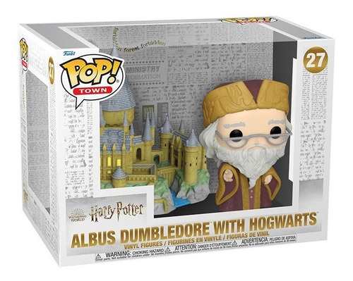 Funko Dumbledore En Hogwarts Harry Potter Town Original Aniv