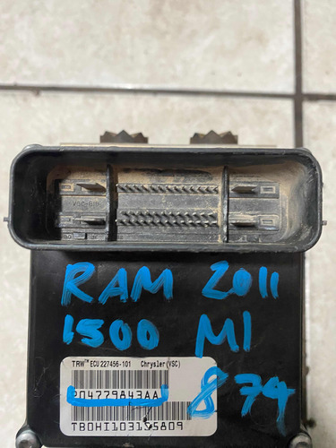 Módulo Abs Dodge Ram 1500 2011p04779843aa Ml874 (Usado)