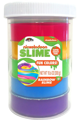 Cubo De Slime Color Arcoiris Cra-z-art Nickelodeon