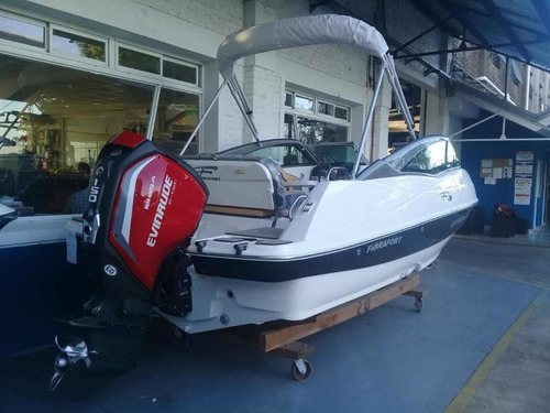 Imagen 13 de 16 de Lancha Fibrafort Focker 210 Open Con Evinrude Etec 150 M2019
