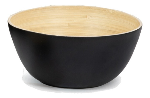  Bowl Ensaladera De Fibra De Bambu 25cm Blanca Grande