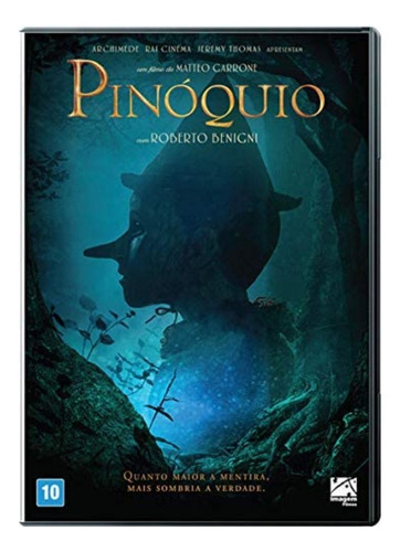 Imagem 1 de 1 de Dvd Pinóquio - Roberto Benigni - Filme 2021 Original Lacrado