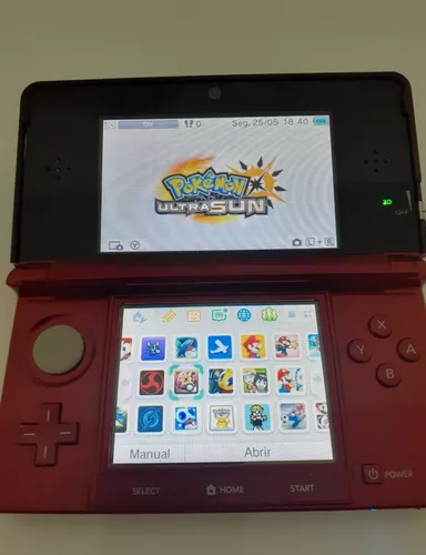 Nintendo 3ds Com Jogos E Emuladores Nintendo Semi Novo