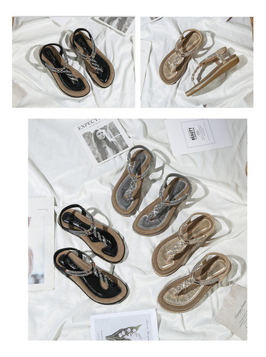 2024 Moda Bohemia Sandalias Con Los Dedos De Las Manos Mujer