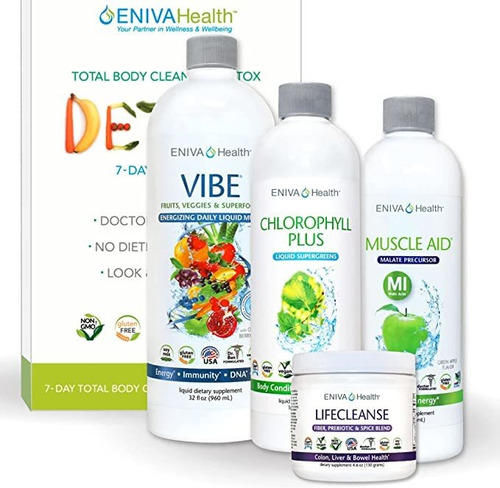 Eniva 7-day Detox Cleanse Health Plan Detox And Total Body