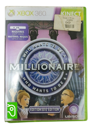 Quien Quiere Ser Millonario - Juego Original Xbox 360 (Reacondicionado)