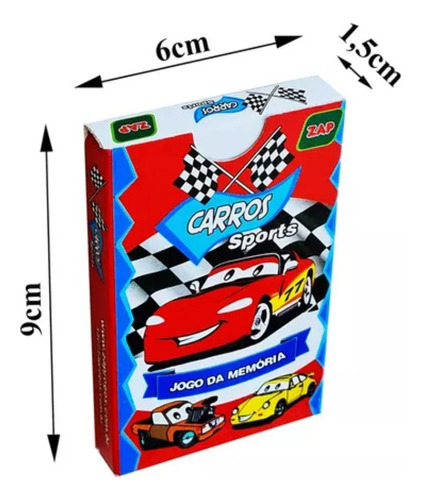 50 Jogo Da Memoria Infantil Kit Festa Lembrancinha Atacado