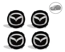 Comprar Kit De 4 Centros De Rin Negro Para Mazda Cx5 2007-2012 56 Mm