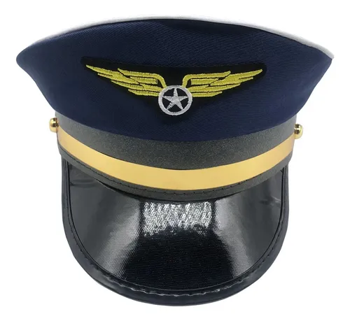 Gorra De Capitán De Aviación De Fiesta