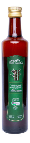 Vinagre Vegetal Caldo De Cana Orgânico Serra Gaúcha 500ml