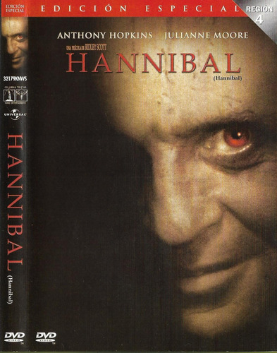 Hannibal Dvd Anthony Hopkins Gary Oldman 2 Discos