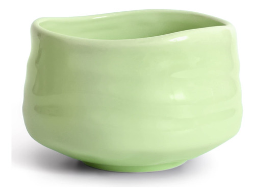 Roots De Corazon Verde Ceramic Matcha Bowl - Taza De Te Verd