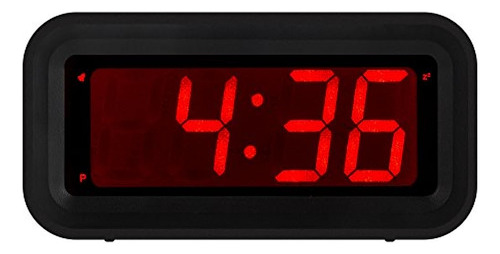 Reloj De Alarma Digital Kwanwa Led Con Batería Solo Pequeño 