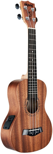 Ukulele Concerto Akahai Ronsani K23 E Elétrico Mahogany Bag