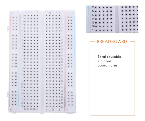Breadboard Experiment Board Breadboard 400 Contacts-fs