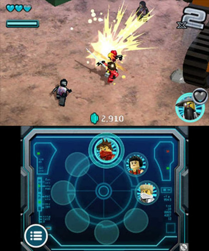 Juego multimedia físico Lego Ninjago Nindroids para Nintendo 3ds