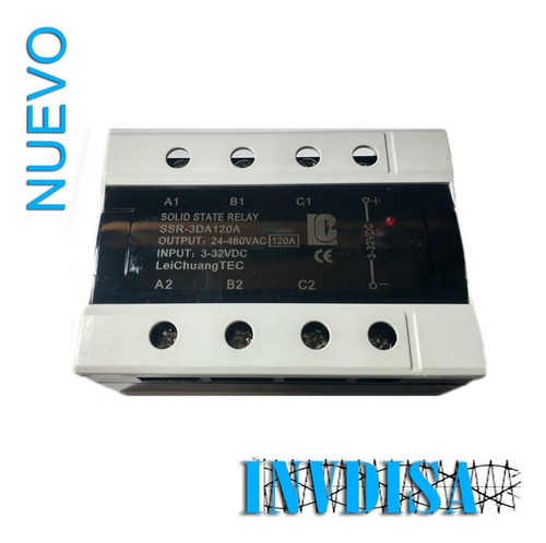 Relevador De Estado Solido Trifasico 120a 480vac - N U E V O