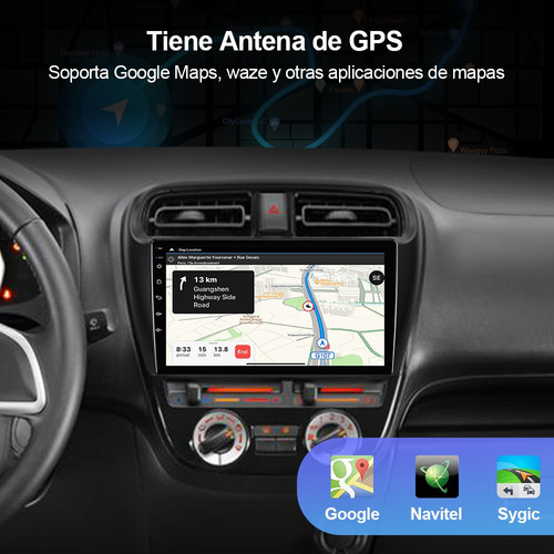 Estéreo 2gb Para Mitsubishi Mirage Dodge Attitude 2015-2020