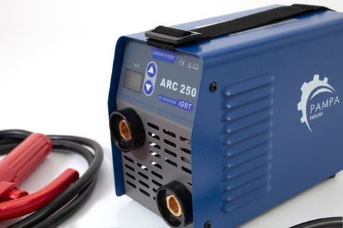 Soldadora Inverter 2en1 Electrodo Y Tig 200amp Pampa Color Azul