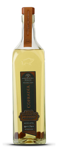 Pisco Bou Barroeta Cofradia 750 Ml 40