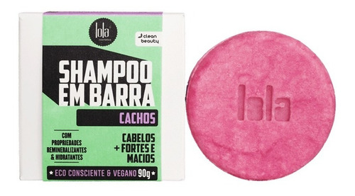 Lola Cosmetics Shampoo Em Barra Para Cachos 90 Grs