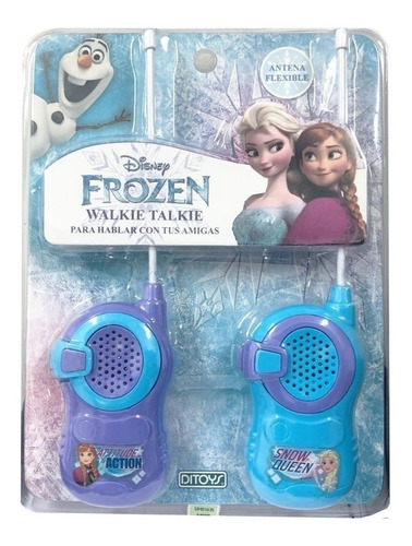 Walkie Talkie Princesas Frozen Spiderman Disney  Ditoys Byp 