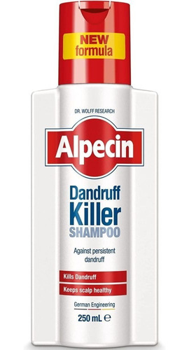 Shampoo Alpecin Dandruff Killer  Elimina Y Previene La Caspa