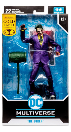 Mcfarlane Figura 7 The Joker (dc Vs Vampires) (gold Label) (Usado)