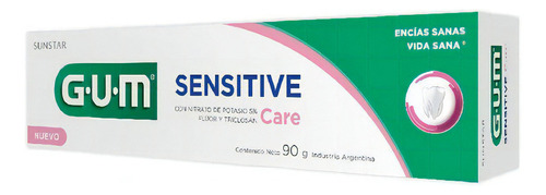 Gum Crema Dental Sensitive Care Encías Sanas 90gr
