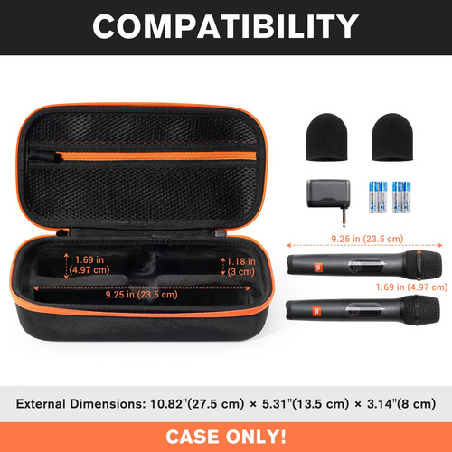 Funda De Micrófono Procase Para Jbl Wireless Two Micrófonos