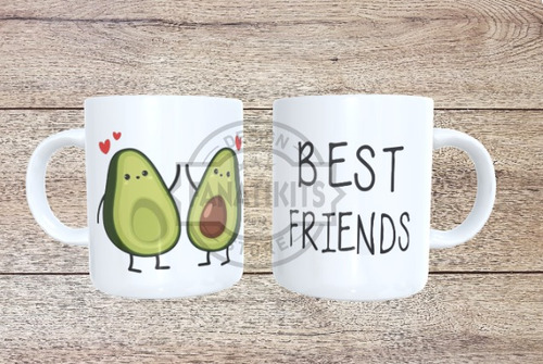 Día Del Amigo Pack 10 Plantillas Sublimar Tazas Kawaii Png