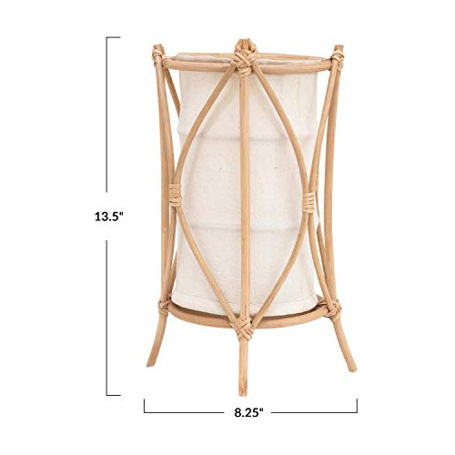 Rattan & Cotton Table Inline Switch (60 Watt Bulb Maxim...