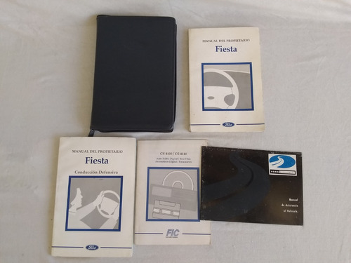 Manual Original Ford Fiesta 1998 Guantera Instrucciones
