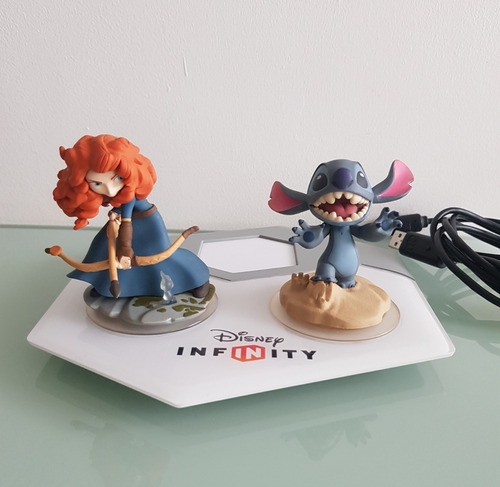 Base Disney Infinity  Ps3 Ps4 Xbox 2 Figuras Stitch Y Brave