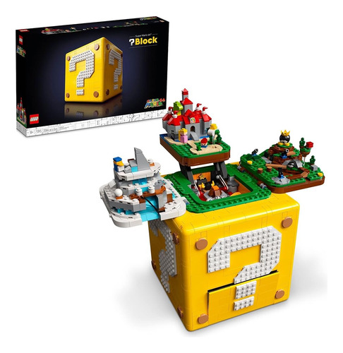 Lego Super Mario 64 Question Mark Block 71395, Set De Modelo