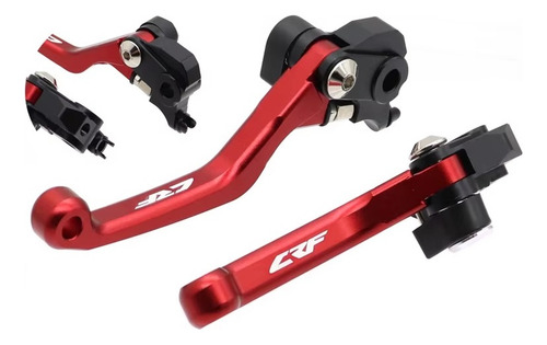 Manillas Palancas Honda Crf 450r 450rx 2021-20xx Retráctiles